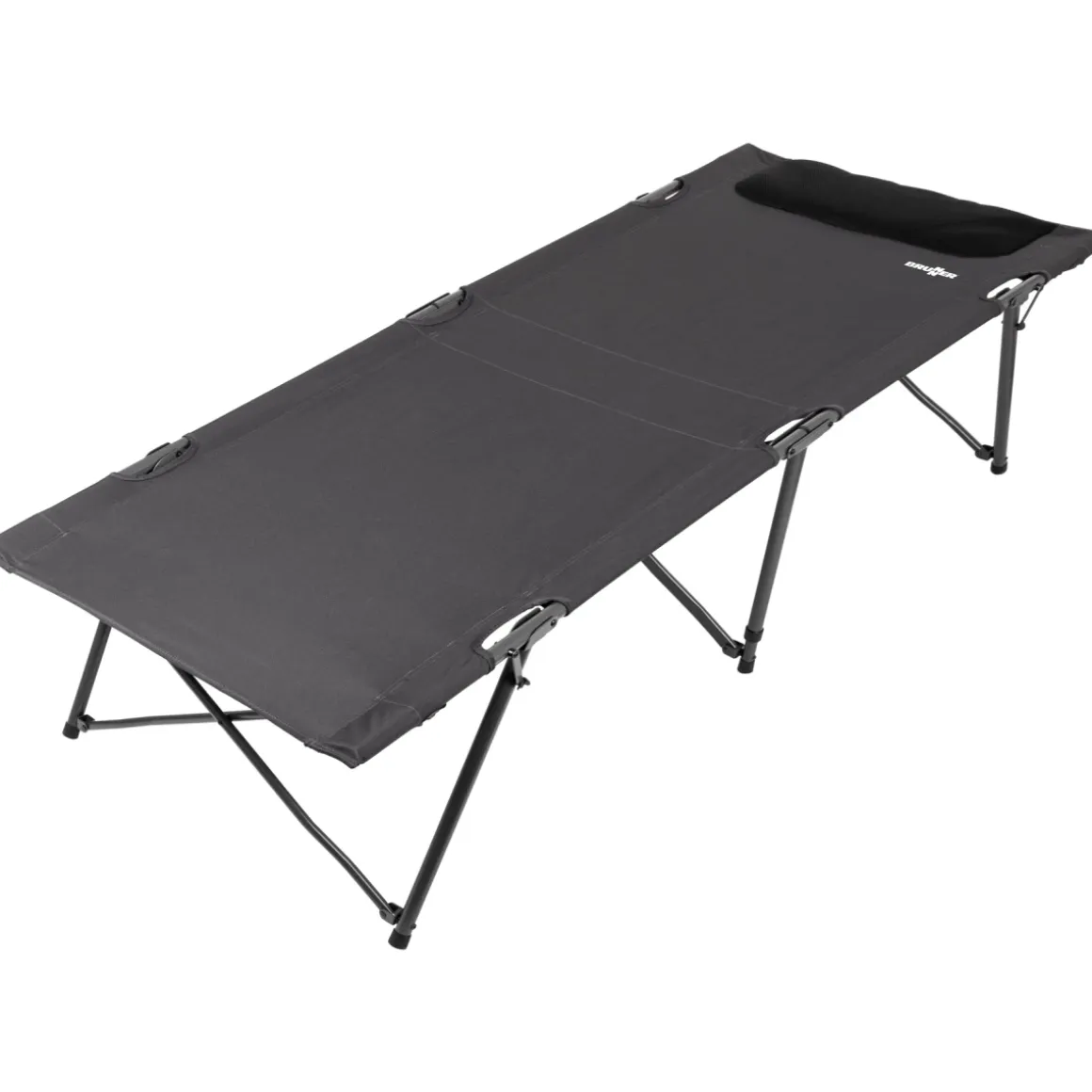 Brunner Outdoor Cot Automatic – robustes Camping-Feldbett mit Kopfstütze