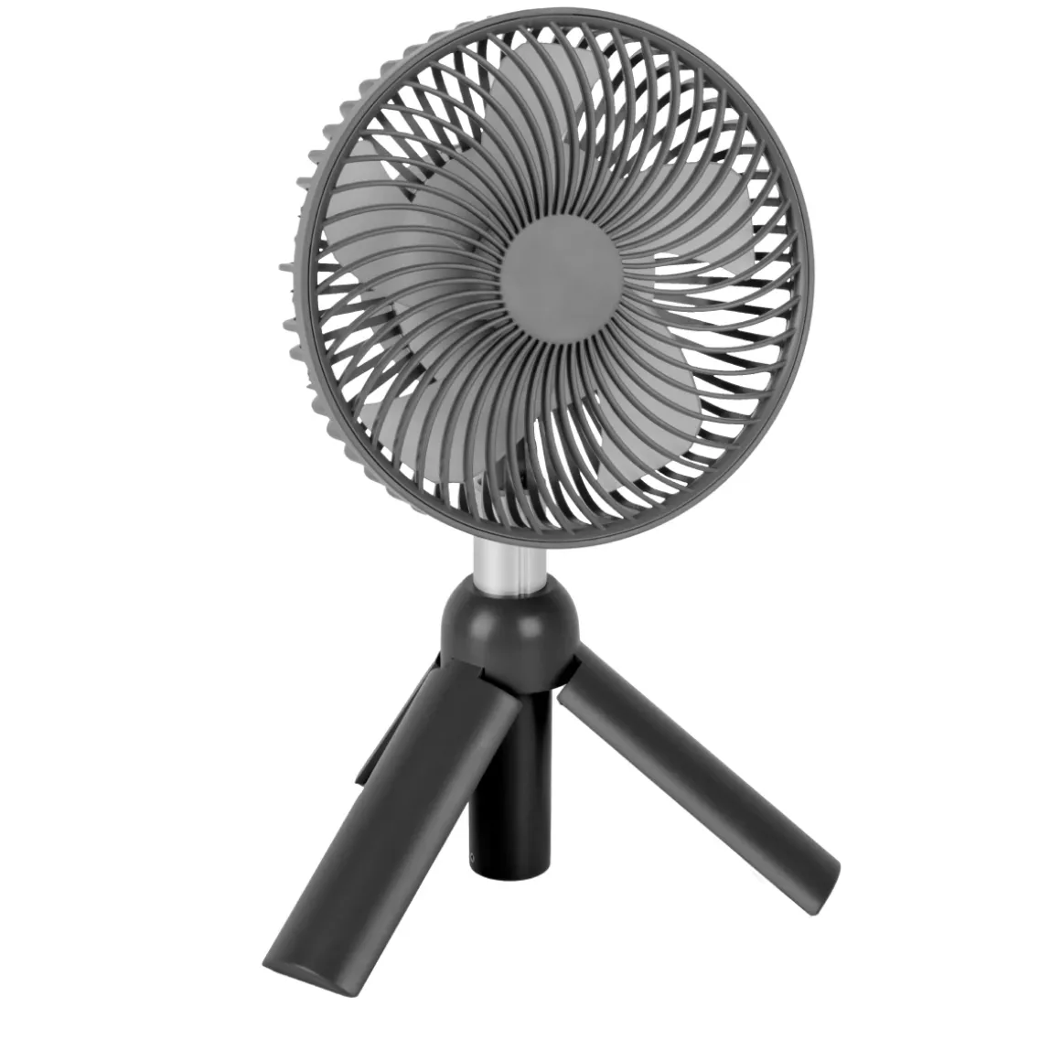 Brunner Thyfan RG wiederaufladbarer Teleskop-Ventilator mit LED & Stativ