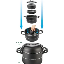 Brunner Topfset Pirate NG 7+1 Ø 22cm