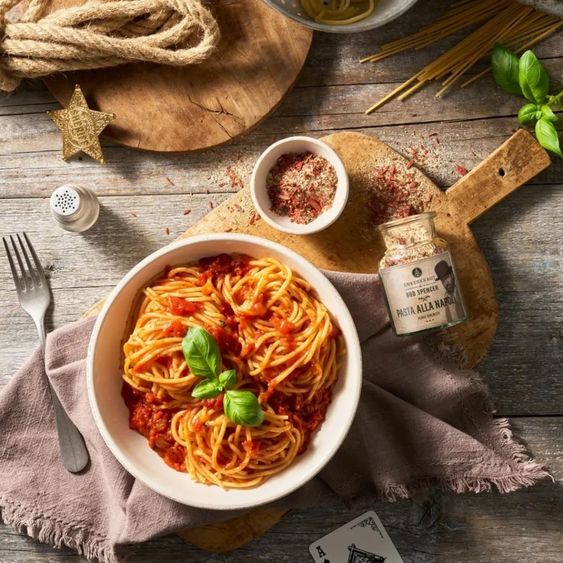 Bud Spencer & Terence Hill Geschenk-Box Westernpfanne und Pasta Alla Napoli