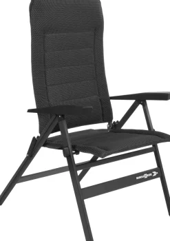 Campingstuhl Travelounger 3D Medium Klappstuhl Grau 150kg