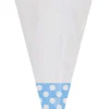 Candy Buffet: Spitztüte mit Punkte, Karibik blau   10 Stk.