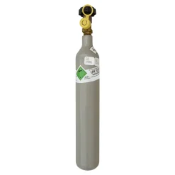 Co2 500 g Gasflasche mit Drehventil gefüllt