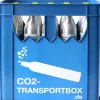 CO2 Kiste mit 15 x 425g Alu Zylinder gefüllt  425 g Kohlensäure Zylinder für ca. 60l Sprudel