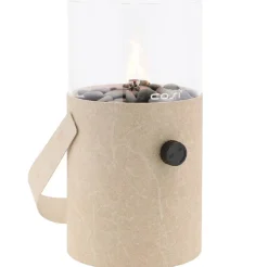 Cosiscoop Original Gaslaterne mit Glas steingrau