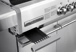 Crossray 4 Gasgrill by Heatstrip, 50 mbar  inkl. Unterwagen und Seitentische