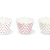 Cupcake Wrapper, pink 6 Stk.