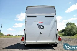 DEBON Roadster C500 Kofferanhänger 2000 kg  ALU mit Seitentür