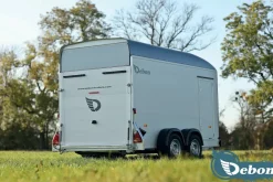 DEBON Roadster C500 Kofferanhänger 2000 kg  ALU mit Seitentür