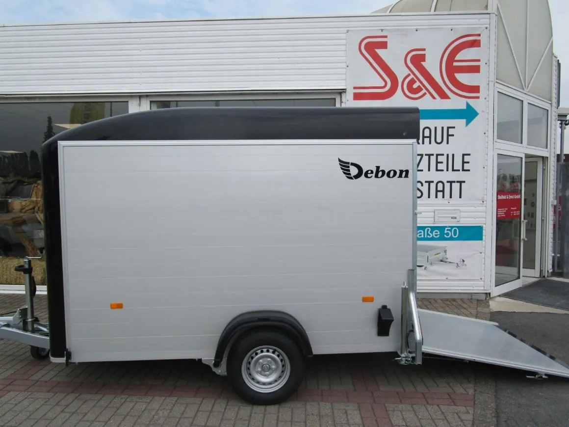 Debon Roadster C300 Kofferanhänger 1300 kg ALU mit Seitentür