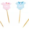 Deko: Boy or Girl   Cupcake Stick  Gr.:  3 x 9 cm