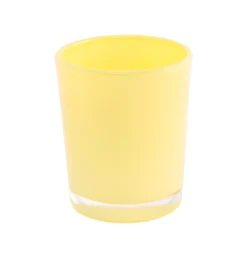 Deko: Kerzenhalter Shiny yellow