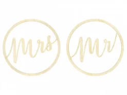 Deko: Mr, Mrs hängend