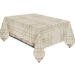 Deko: Papier Tischdecke Construction Part   Gr.: 180 x 120   cm