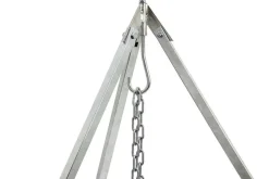 Dreibein mit Kette & Haken d1  Stahl, verzinkt Petromax