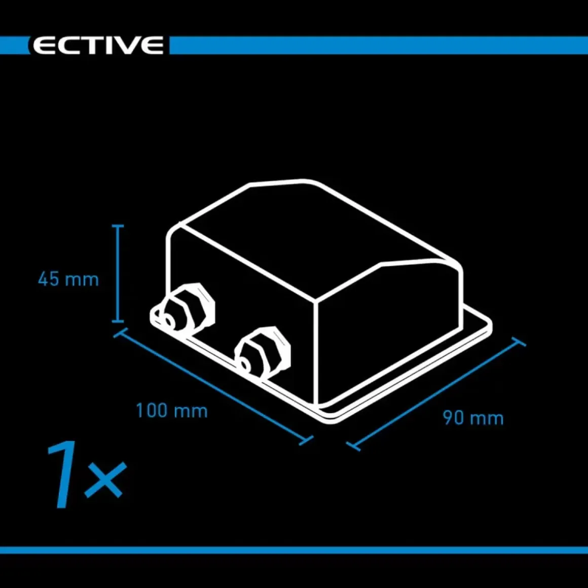 ECTIVE Befestigungs-Komplettset 7-teilig für Solarinstallation