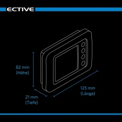 ECTIVE BM X Batteriemonitor mit 500A Shunt und Bluetooth App