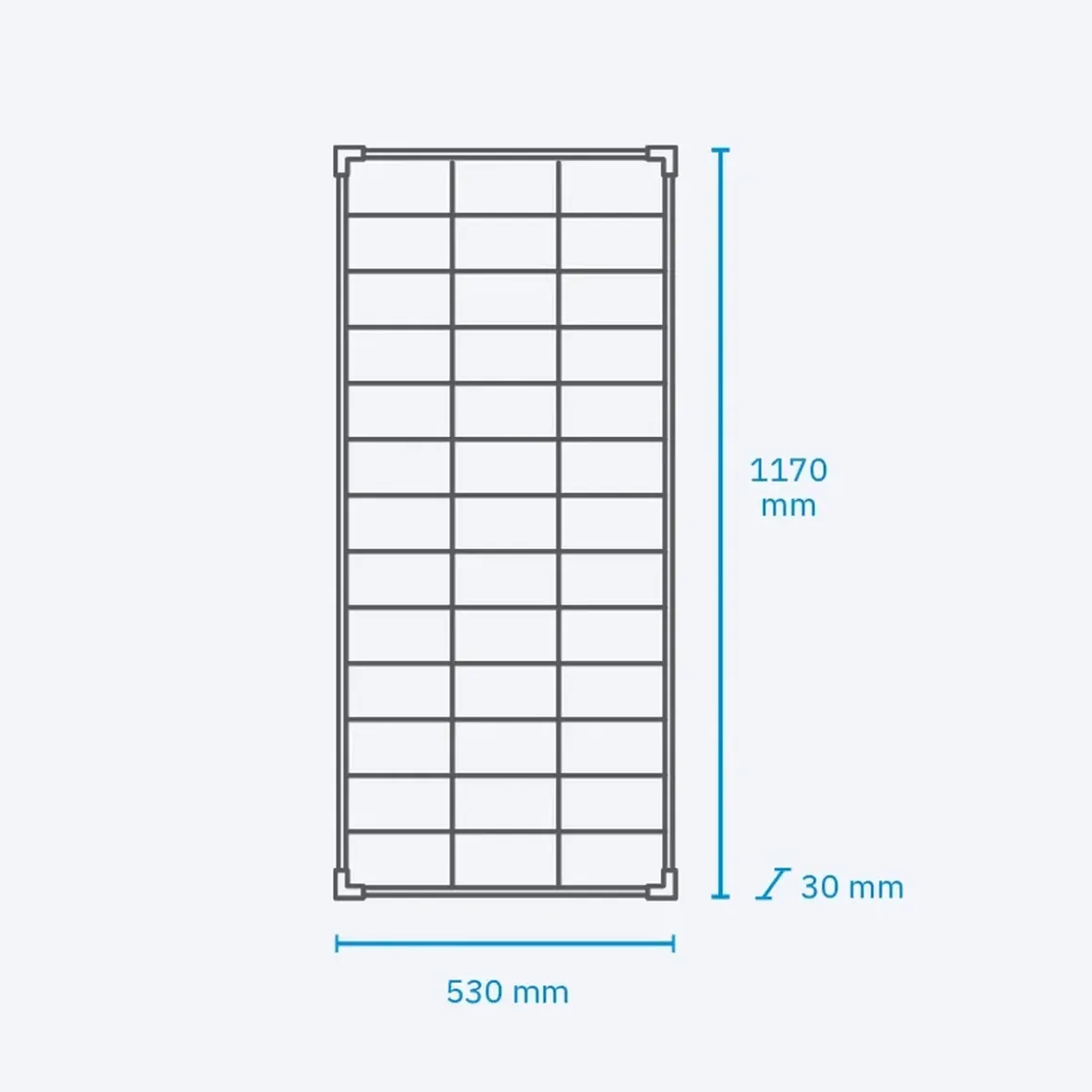 ECTIVE BSP 120 Monokristallin Solarmodul 120W