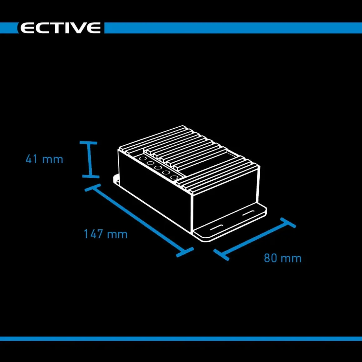 Ective DSC 25 MPPT-Solarladeregler
