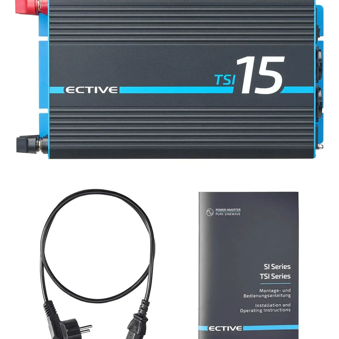 ECTIVE TSI15 Sinus-Inverter 1500W/12V Sinus-Wechselrichter mit NVS