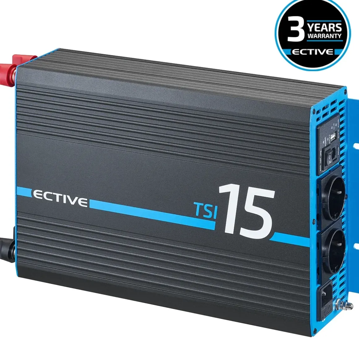 ECTIVE TSI15 Sinus-Inverter 1500W/12V Sinus-Wechselrichter mit NVS