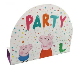 Einladungskarten: Peppa Pig
