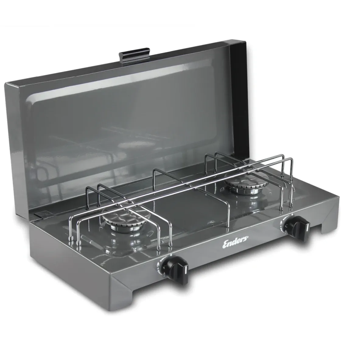 Enders Canberra Campingkocher – 2-flammiger Gaskocher für Outdoor & Camping