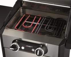 Enders eFlow Pro 2 Turbo Elektrogrill mit Turbo Zone, Switch Grid & Unterschrank