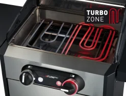 Enders eFlow Pro 2 Turbo Elektrogrill mit Turbo Zone, Switch Grid & Unterschrank
