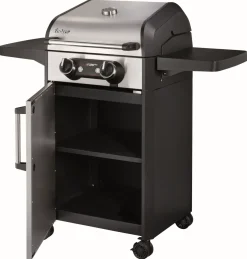 Enders eFlow Pro 2 Turbo Elektrogrill mit Turbo Zone, Switch Grid & Unterschrank