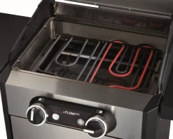 Enders eFlow Pro 2 Turbo Elektrogrill mit Turbo Zone, Switch Grid & Unterschrank