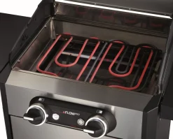 Enders eFlow Pro 2 Turbo Elektrogrill mit Turbo Zone, Switch Grid & Unterschrank