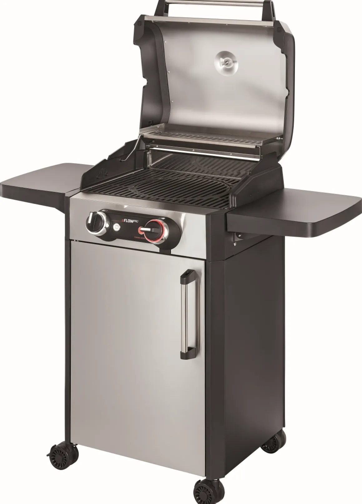 Enders eFlow Pro 2 Turbo Elektrogrill mit Turbo Zone, Switch Grid & Unterschrank