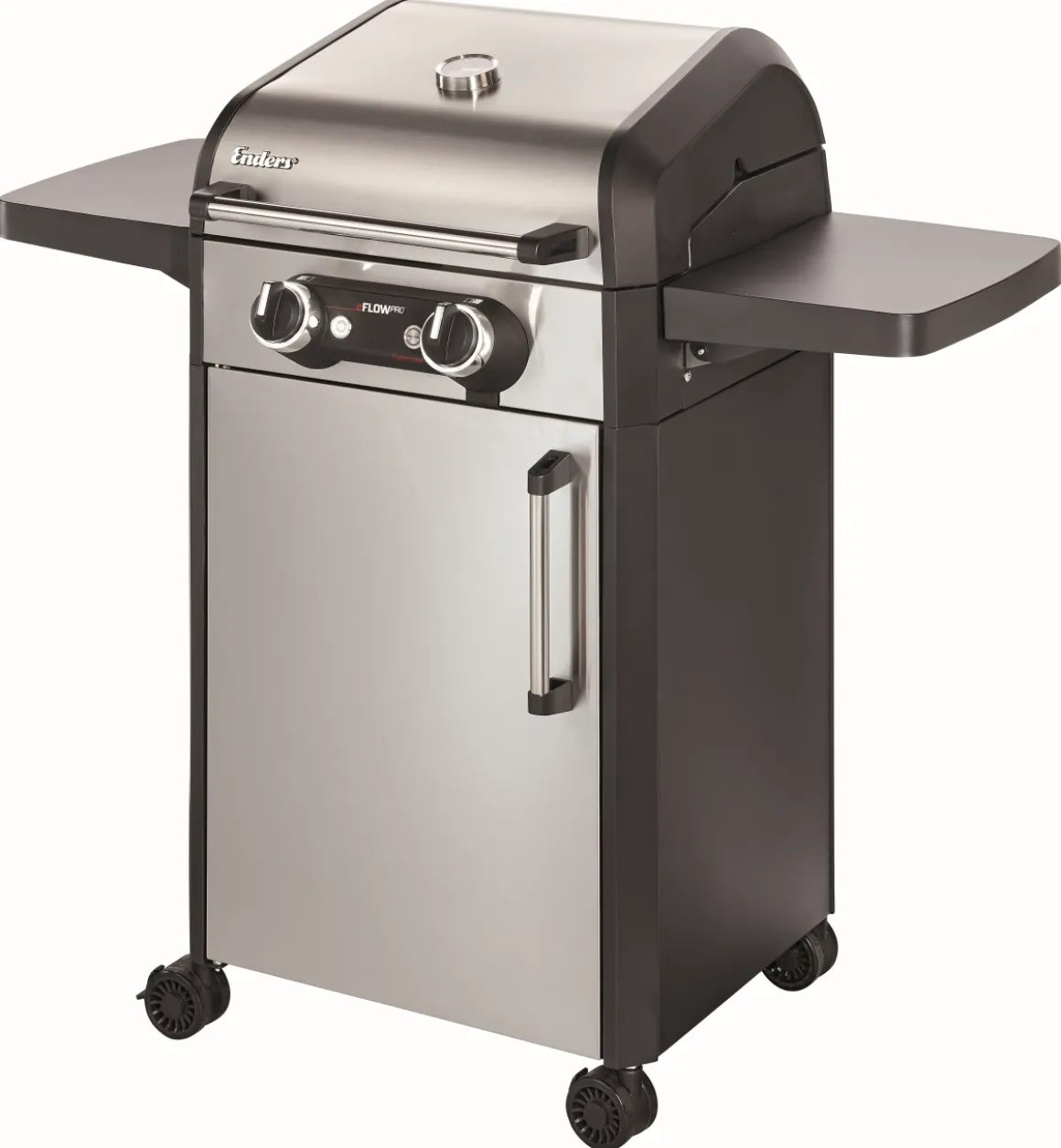 Enders eFlow Pro 2 Turbo Elektrogrill mit Turbo Zone, Switch Grid & Unterschrank