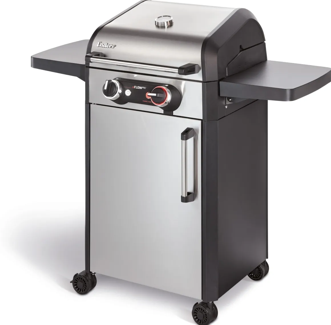 Enders eFlow Pro 2 Turbo Elektrogrill mit Turbo Zone, Switch Grid & Unterschrank