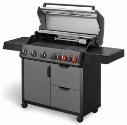 Enders Hyde 6 SIKR Turbo II Gasgrill mit Abdeckhaube