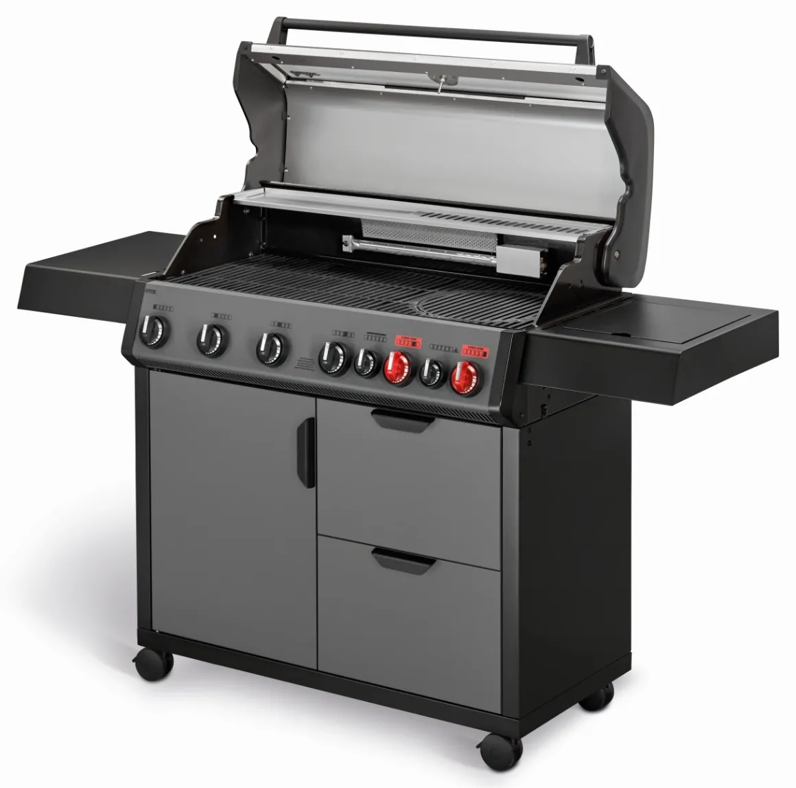 Enders Hyde 6 SIKR Turbo II Gasgrill mit Abdeckhaube
