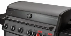 Enders Hyde 6 SIKR Turbo II Gasgrill mit Abdeckhaube