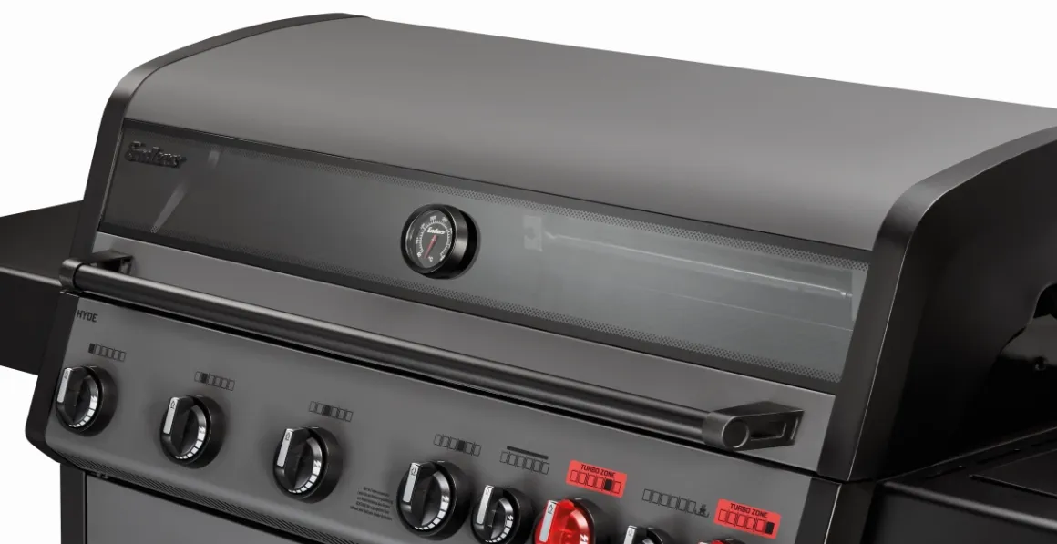 Enders Hyde 6 SIKR Turbo II Gasgrill mit Abdeckhaube