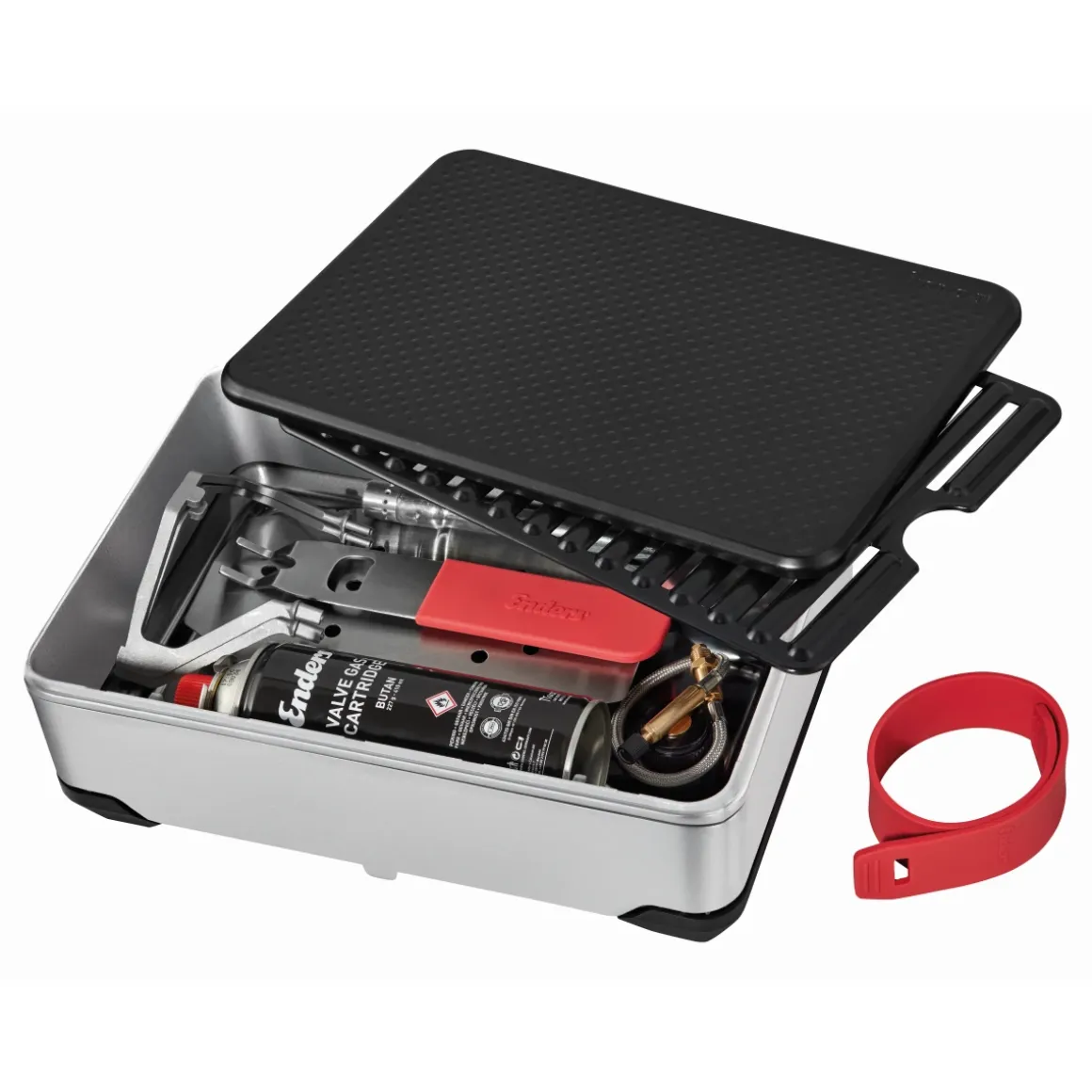 Enders Pace Camping Gasgrill & Gaskocher - 2-in-1 Kombigerät 2 kW