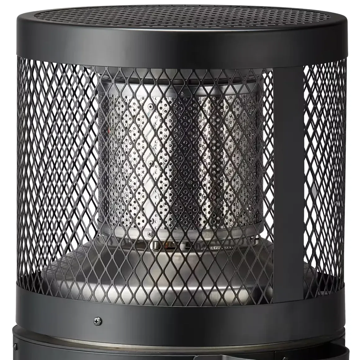 Enders Terrassenstrahler Heizstrahler Polo 2.0 Black Edition mit Abdeckhaube