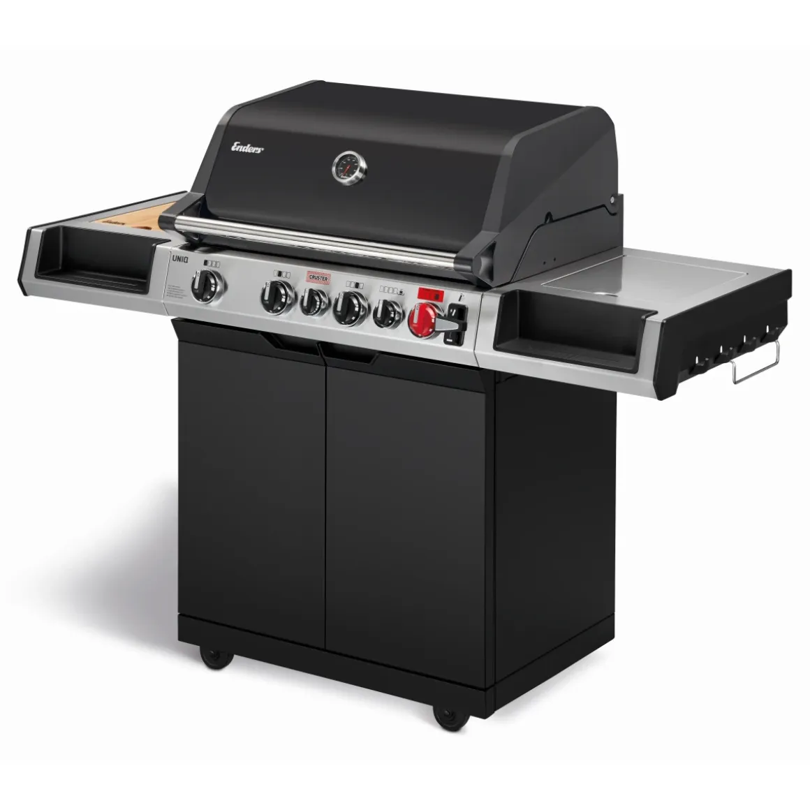 Enders Uniq 4 IK Cruster Gasgrill mit 4 Brennern und Head Range