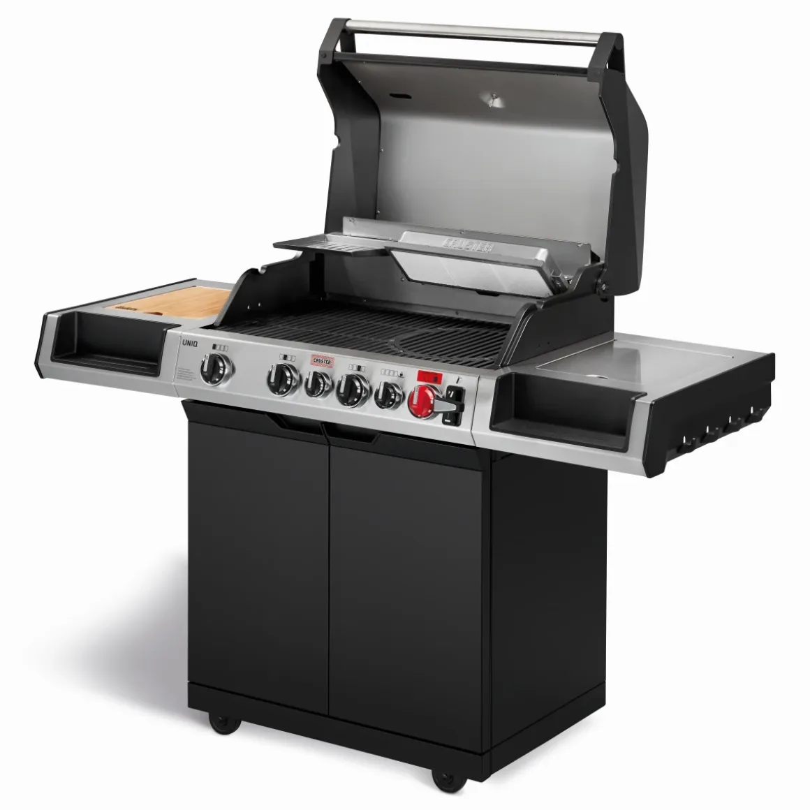 Enders Uniq 4 IK Cruster Gasgrill mit 4 Brennern und Head Range