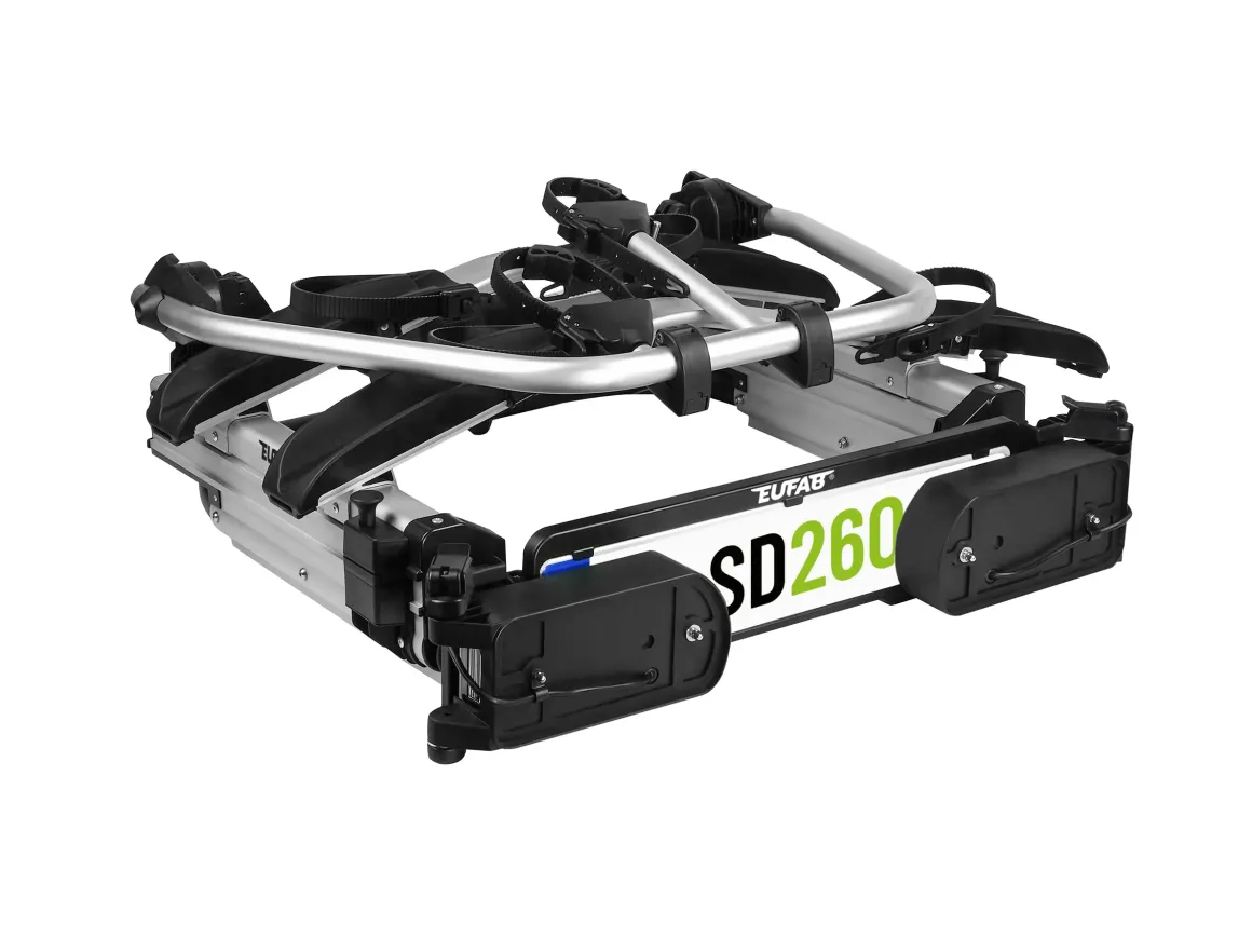 Eufab SD260 ausziehbar 2 Räder für Wohnmobile und Kastenfahrzeuge mit Flügeltüren