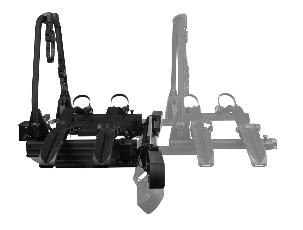 Eufab SD260 black ausziehbar 2 Räder für Wohnmobile und Kastenfahrzeuge mit Flügeltüren