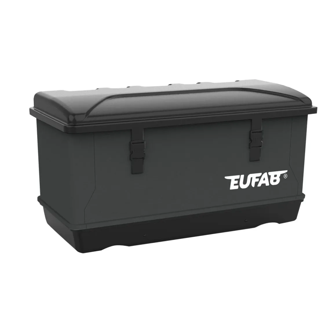 Eufab Transportbox 350 L für Fahrradträger - zusammenklappbar & abschließbar