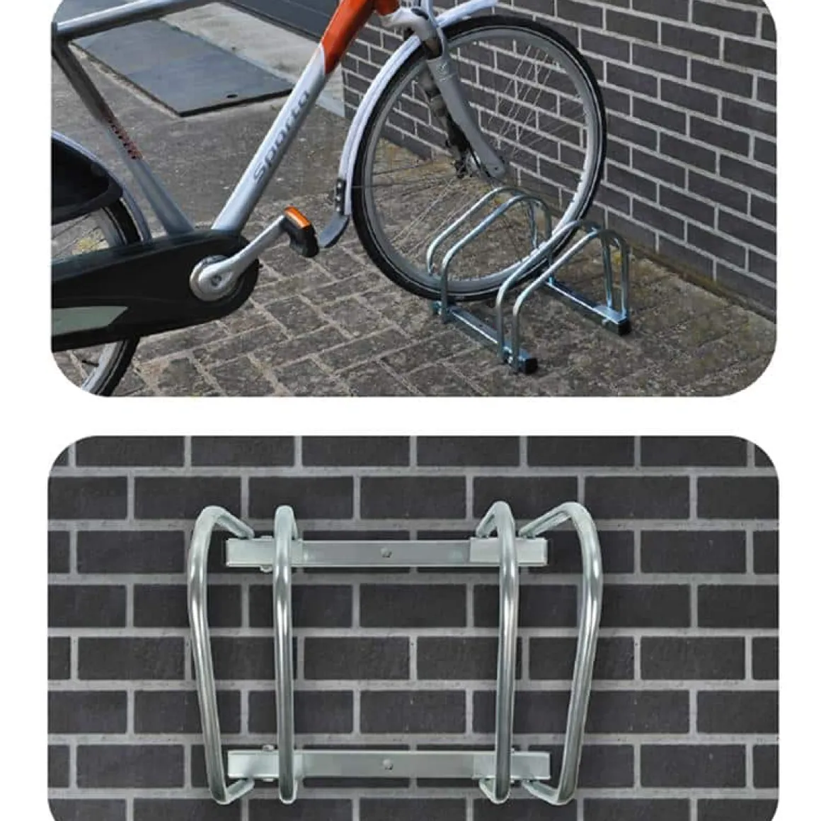 Fahrradständer für 2 Fahrräder