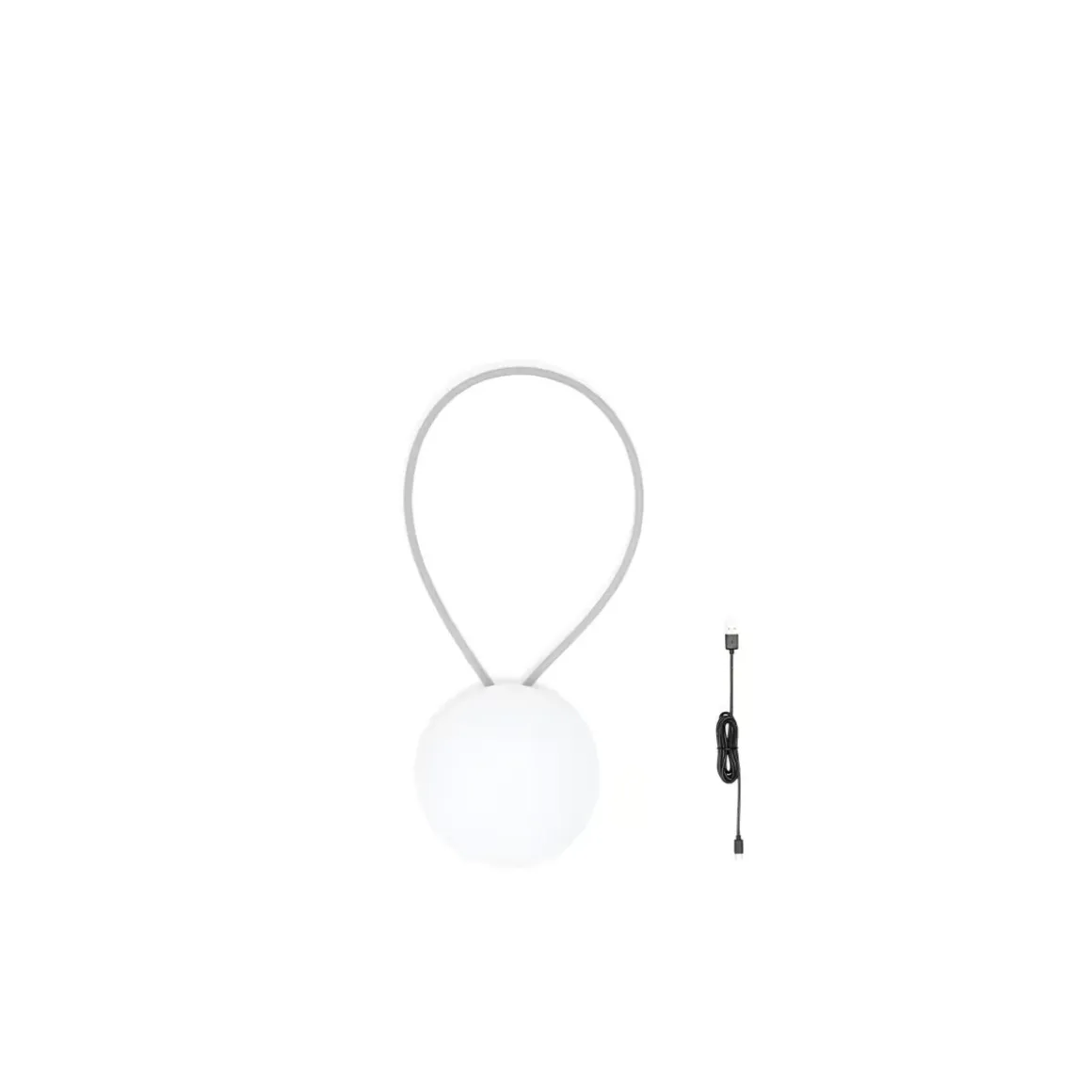 Fatboy Bolleke Outdoor LED-Leuchte Hellgrau