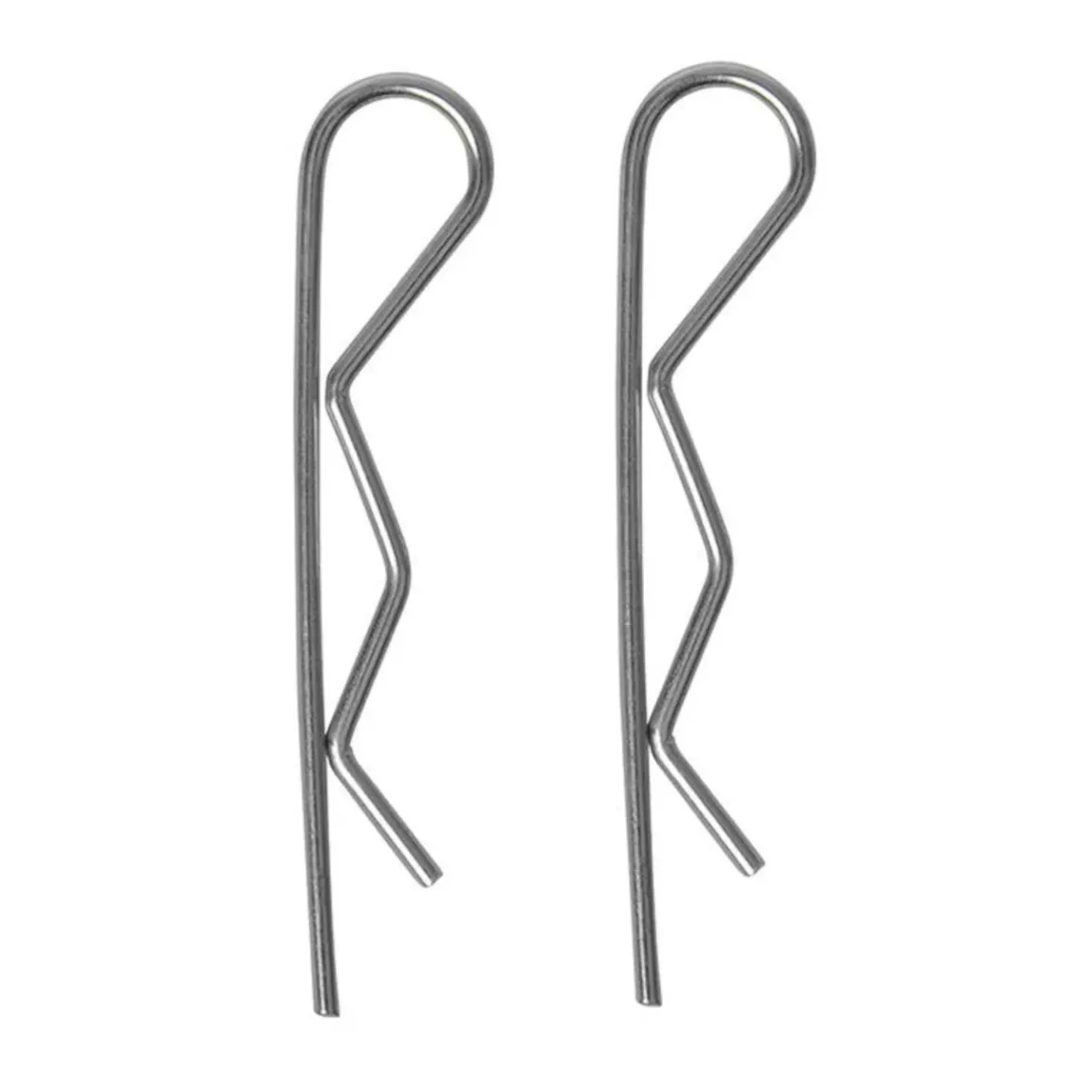 Federstecker einfach 2 mm / 6-12 mm