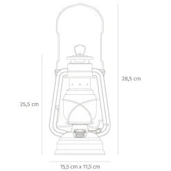 Feuerhand Sturmlaterne Baby Special 276 nordicgrey